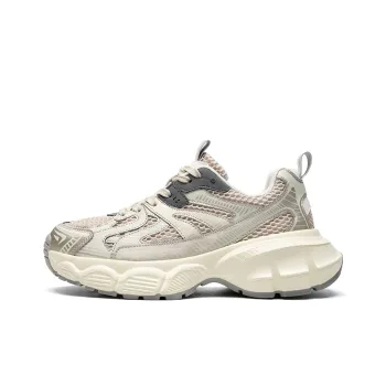 DEFINE CHOICE Low Top Chunky Sneakers Unisex Beige Gold
