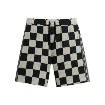 ZARA Casual Shorts Men's Black/White