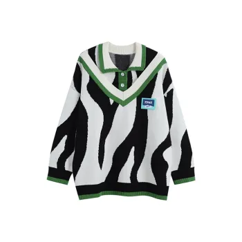 FPMZ Sweaters Unisex Black White