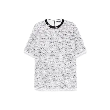 BALMAIN Tweed Top