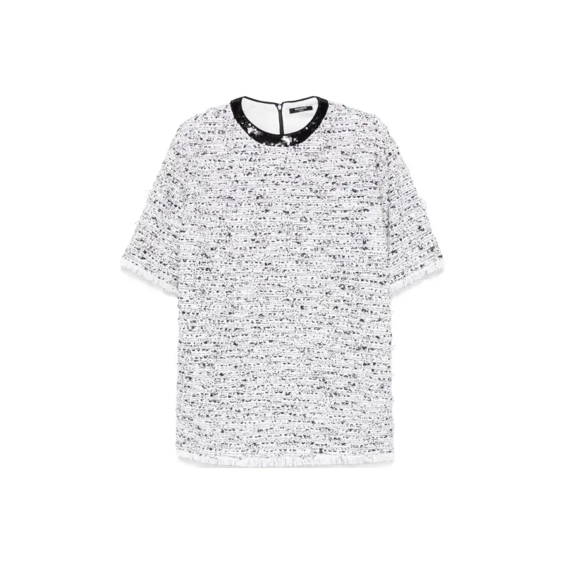 BALMAIN Tweed Top-0