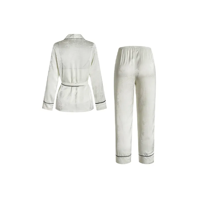 LUYOUYE Pajama Set Women's Light Apricot-1