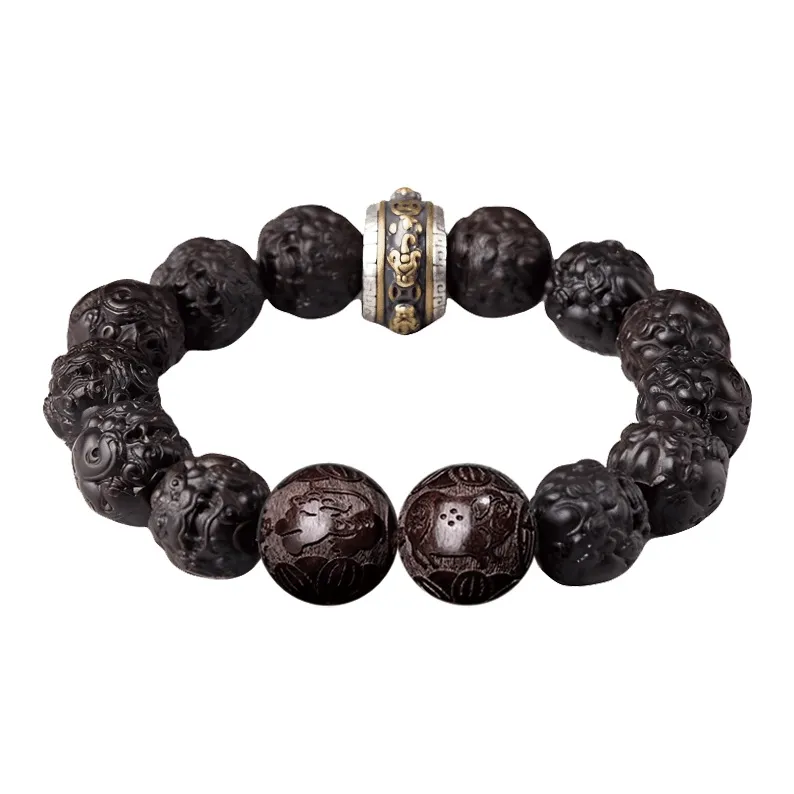 Yi Mingju Rosewood Bracelets Unisex-5