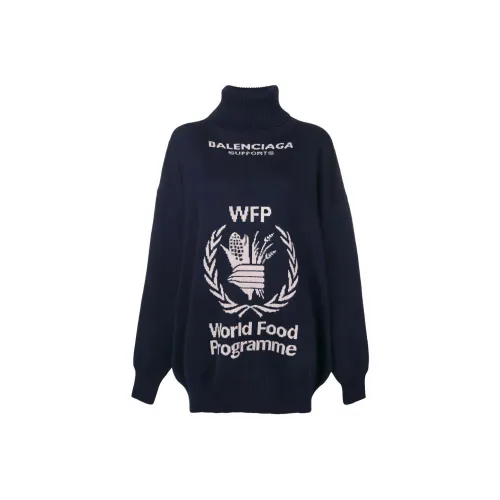 Balenciaga Sweater Women's Marine Blue