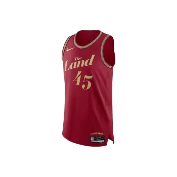 Nike Basketball Jersey Cleveland Cavaliers, Donovan Mitchell, City Edition Men's Burgundy