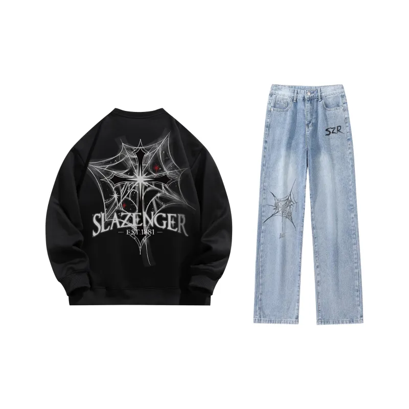 Slazenger Sweatshirt Set Unisex-5