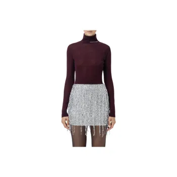 Elisabetta Franchi FW24 Sweater Women's Red Black