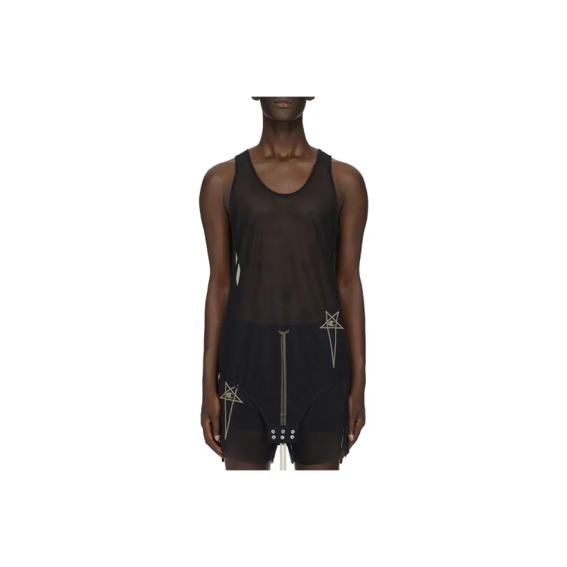 Champion X RICK OWENS Champion Co branded Edition Basketball Jerseys Men Black-0