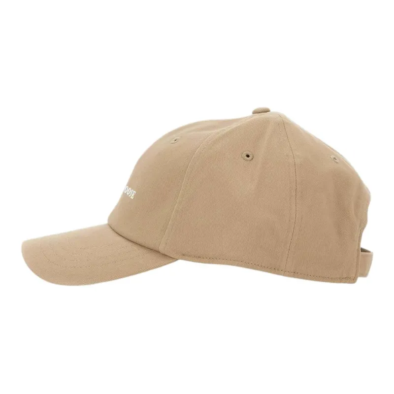 Canada Goose Cotton Baseball Caps Men's Beige-1