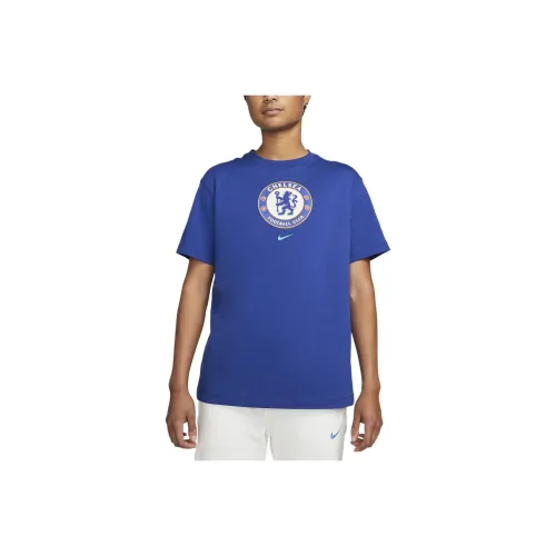 Nike Chelsea FC Crest T-Shirt Women's Blue