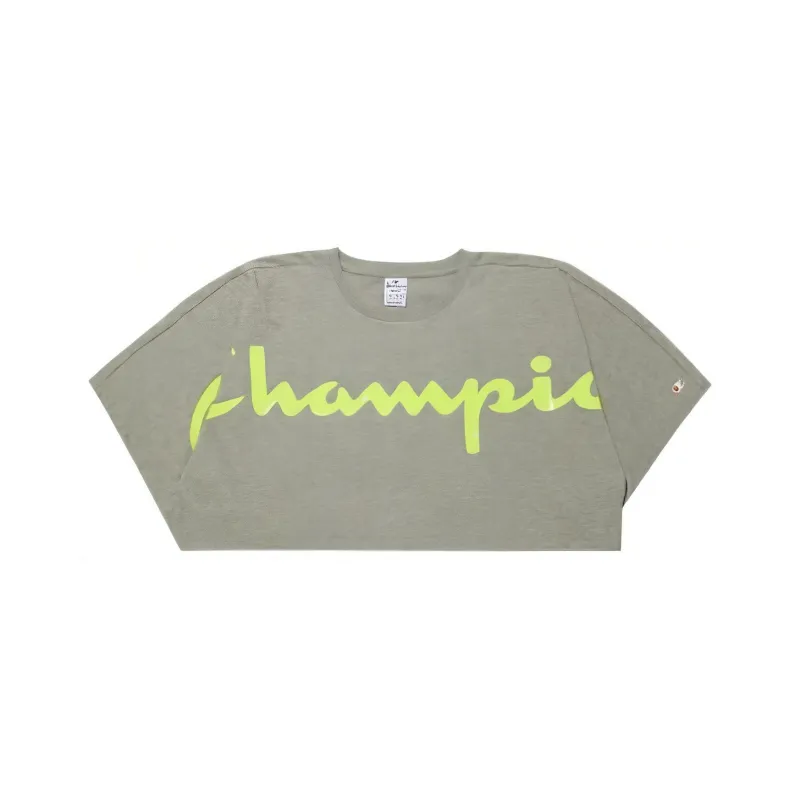 Champion Crop Tops Women's Gray-0