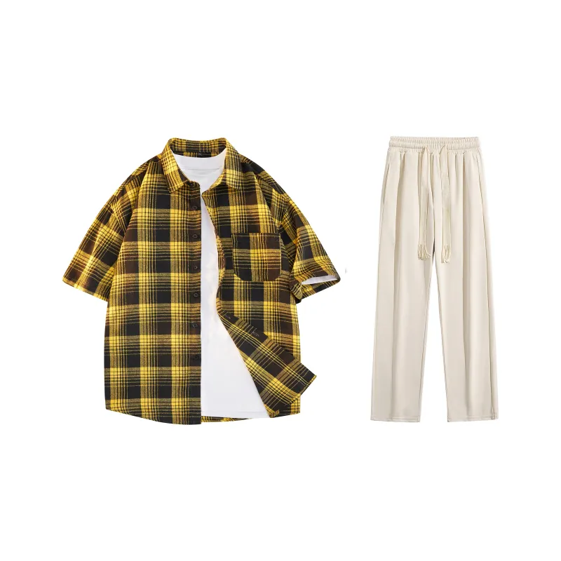 LA'T.WEEKEND Shirt Matching Set Unisex-18