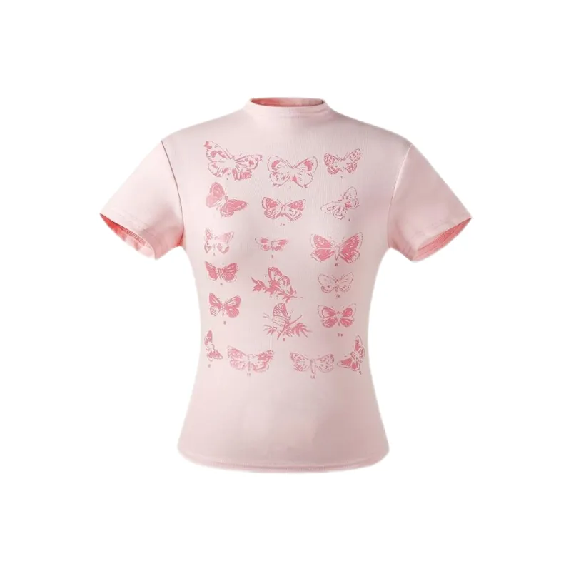 ABBY GODDESS T Shirt Women's Pink-0