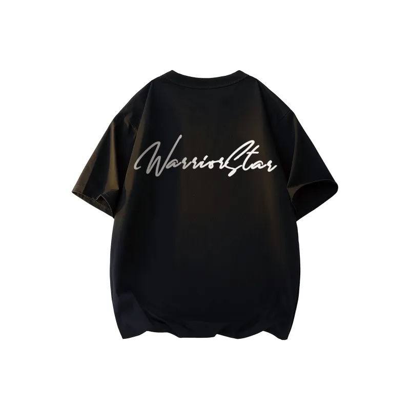 Warrior Drop Shoulder Sleeve T Shirt Unisex-4
