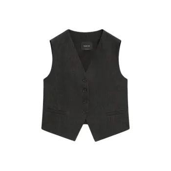 Massimo Dutti Tank Top Women's Dark Gray