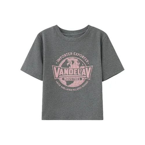 Ning Cai Yuer T Shirt Women's Gray
