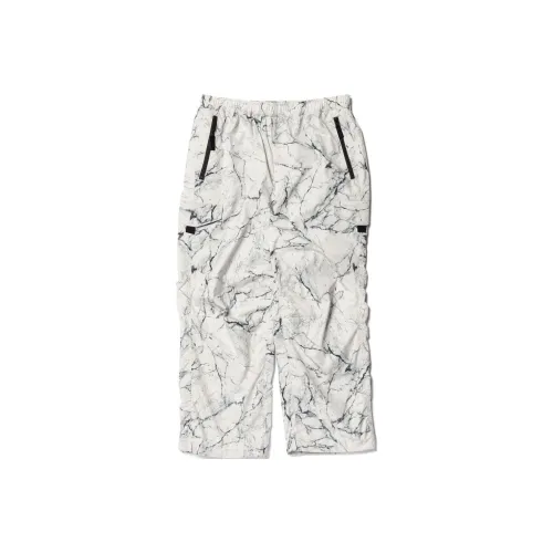 Beams SS24 Casual Pants Men's White