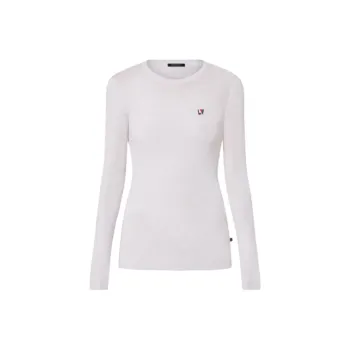 LOUIS VUITTON Initials Fine Knit Pullover Sweater Women's White