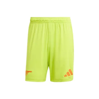 Adidas Arsenal 24/25 Goalkeeper Shorts Sports Shorts Men's Half Sun Yellow