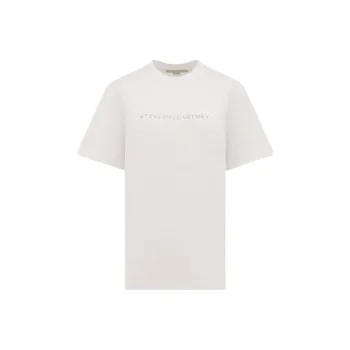 Stella McCartney Logo Printed Crewneck T Shirt