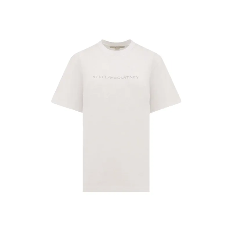 Stella McCartney Logo Printed Crewneck T Shirt-0