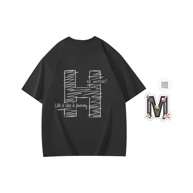 Cotton shopping T Shirts Unisex-47