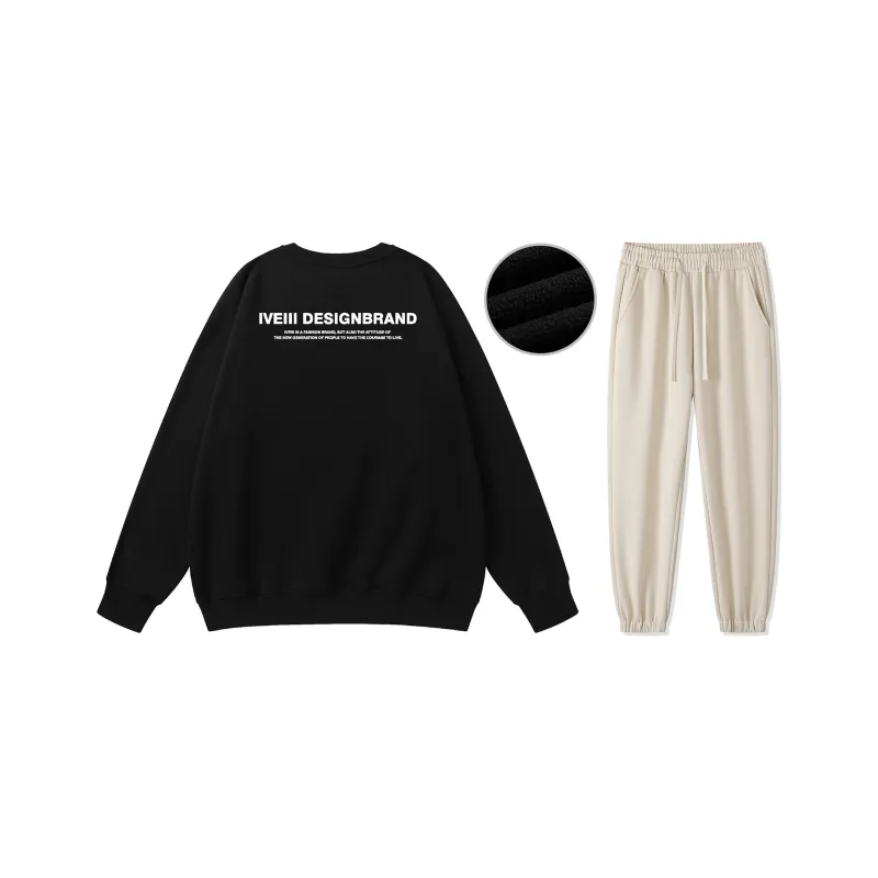 IVEIII Sweatshirt Sets Unisex-20