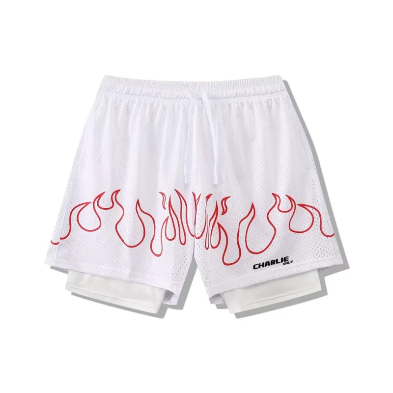 CHARLIE GOLF Basketball Shorts Unisex-5