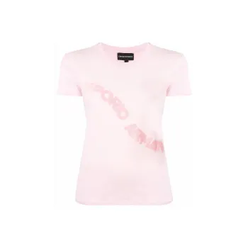 EMPORIO ARMANI T Shirts Women's Rose Pink