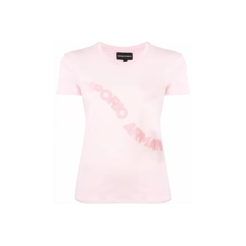 EMPORIO ARMANI T Shirts Women's Rose Pink-0