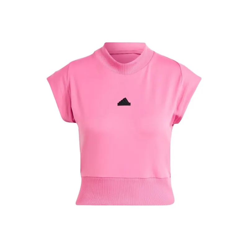 Adidas Z.N.E. Collection Crop Tops Women's Pink-0