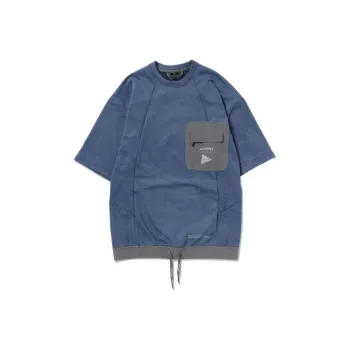 And Wander x Adidas TERREX Drop Shoulder Sleeve T-Shirt Women's Blue