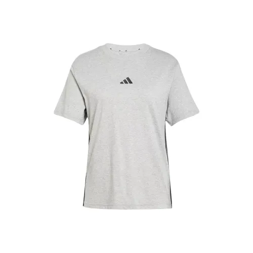 Adidas Clothing T Shirts Women's Gray