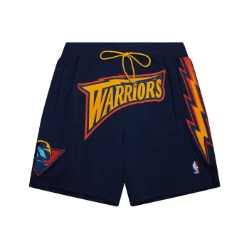 Mitchell & Ness x Just Don Golden State Warriors Basketball Shorts Men's Dark Blue