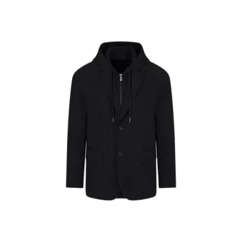 ARMANI EXCHANGEAE SS25 Business Suit Coat Men's Black