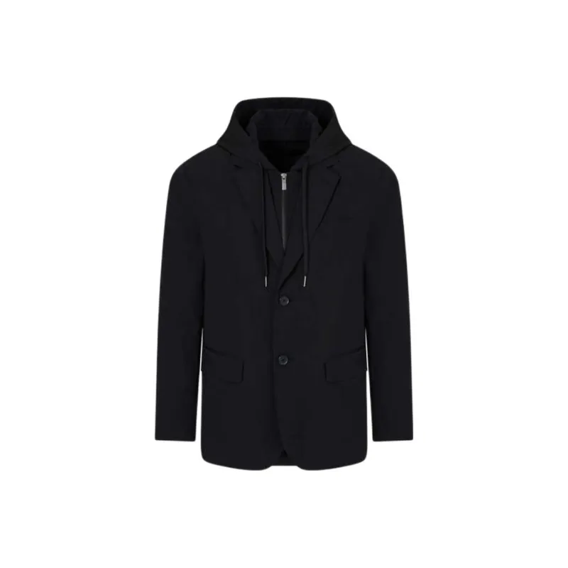 ARMANI EXCHANGEAE SS25 Business Suit Coat Men's Black-0