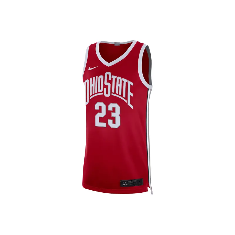 Nike Ohio State Limited Basketball Jerseys Men's Red-0