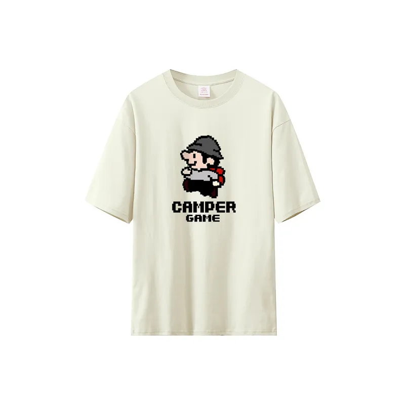 Cotton Gene Drop Shoulder Sleeve T Shirt Unisex-9