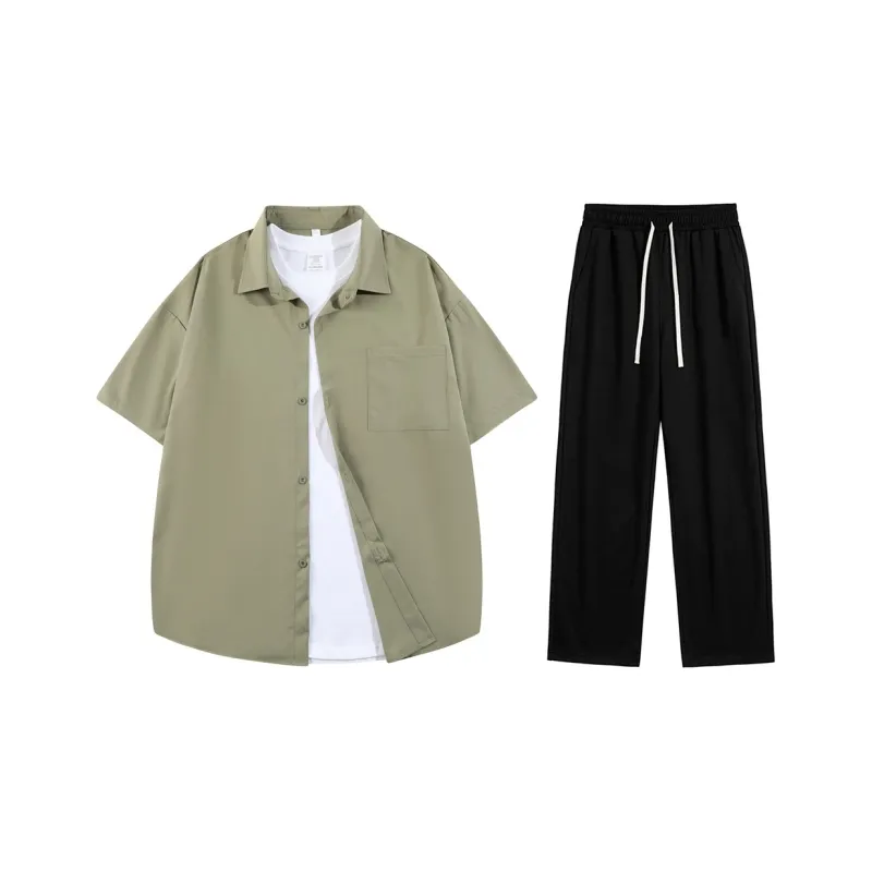 BOBBY ABLEY Shirt Matching Sets Unisex-16