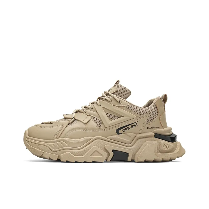 BEN SHERMAN Cushioning Moisture Wicking Low Top Chunky Sneakers Men's-8