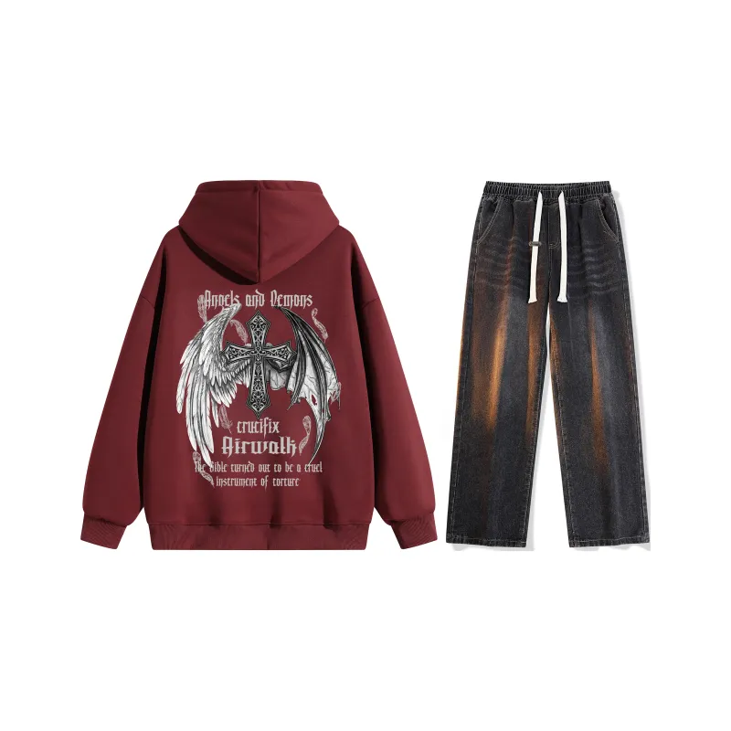 Airwalk Sweatshirt Sets Unisex-10