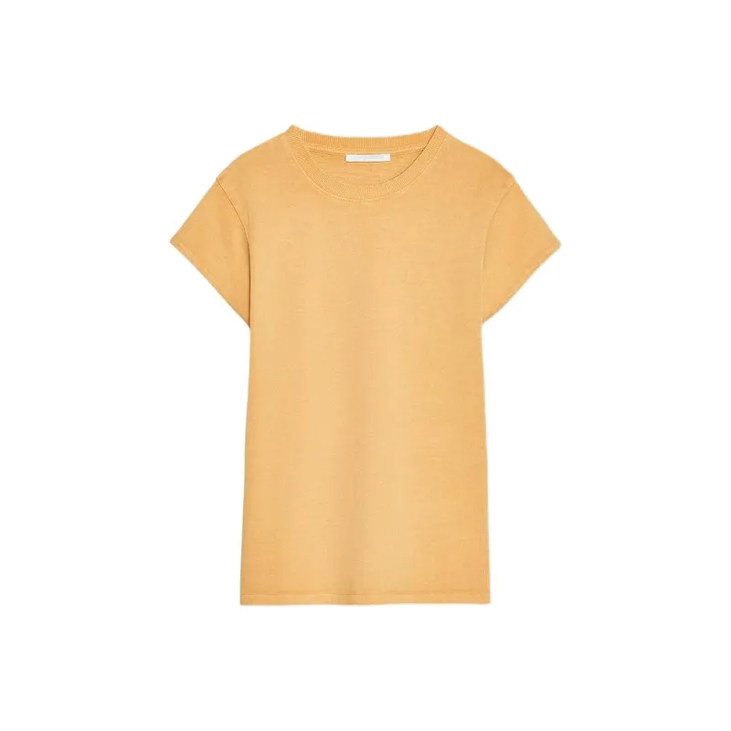 ZARA T Shirts Women's Yellow-0