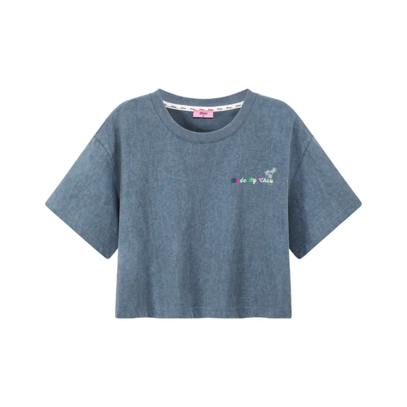CHUU Crop Tops Women's-2