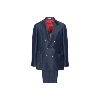 Brunello Cucinelli Double Breasted Suit