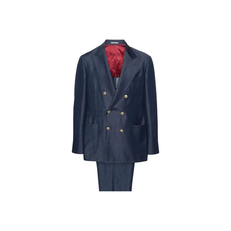 Brunello Cucinelli Double Breasted Suit-0