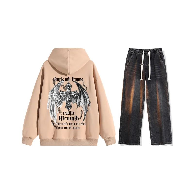 Airwalk Sweatshirt Sets Unisex-12