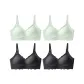 4 Pack (Mint Green 2+Black 2)