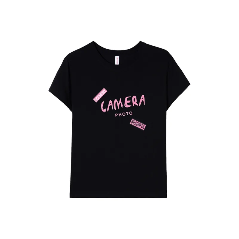 Korean style T Shirts Unisex-3