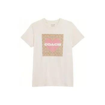COACH SS24 T Shirt Women's Cream