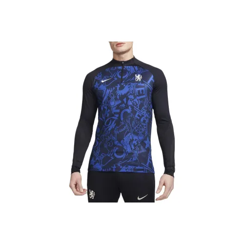 Nike Dri FIT Workout Clothing Men's Dark Blue